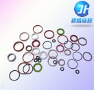 各種型號(hào)顏色O型硅膠密封圈定制—建皓硅膠