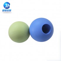 硅膠制品廠家提供環(huán)保無味圓形硅膠按摩球