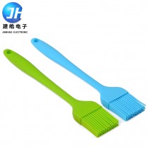 食品級烤肉硅膠油刷 耐高溫?zé)究煽赜退?廚房烘焙硅膠刷