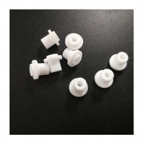 廠家定制儀表儀器硅膠密封柱 白色硅膠過(guò)線硅膠圈開(kāi)模定做加工